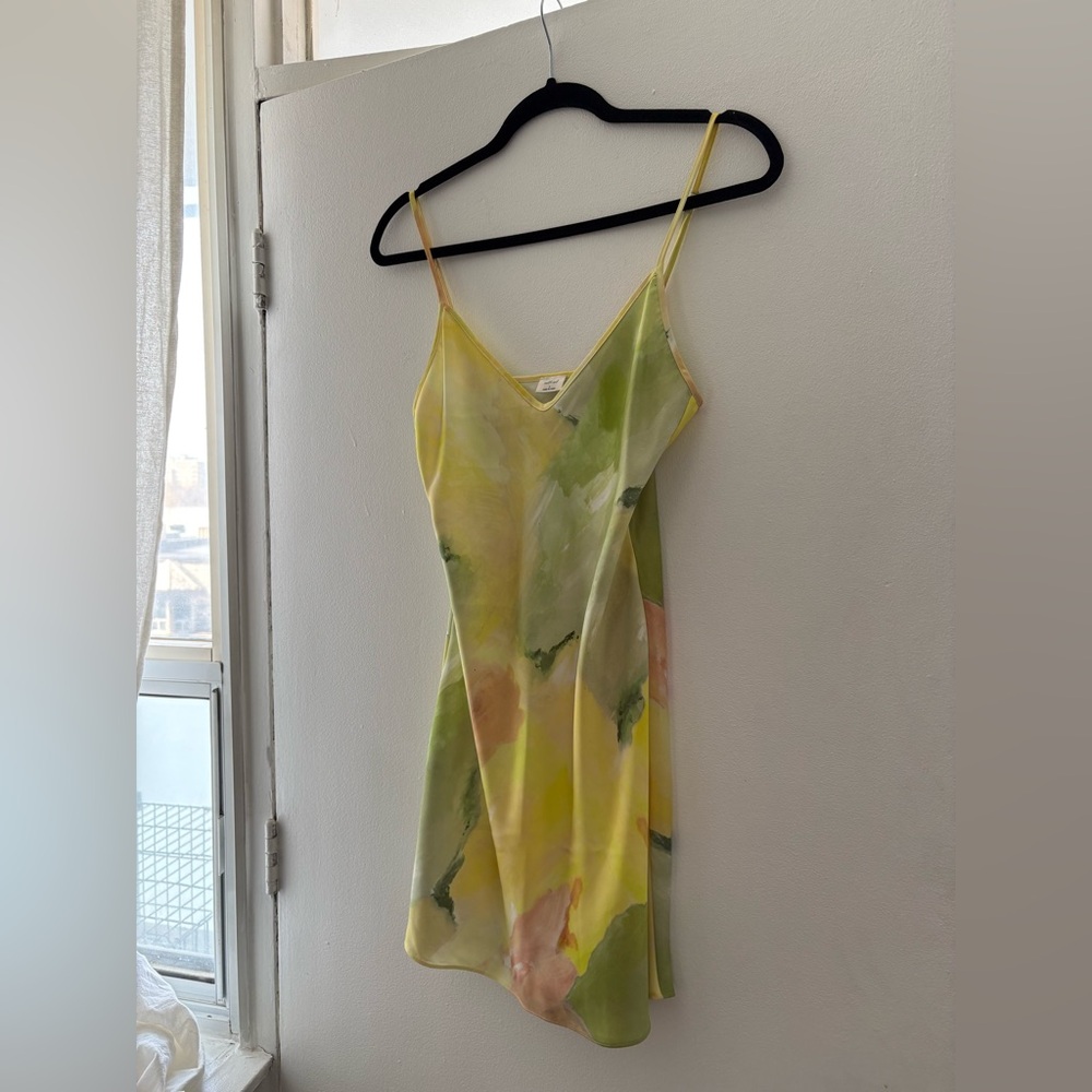 Wilfred Slip Satin Mini Dress